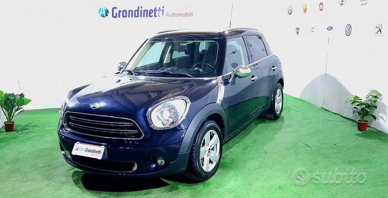 Usata Mini One D 108 CV (79 kW) 2016 Blu Utilitaria