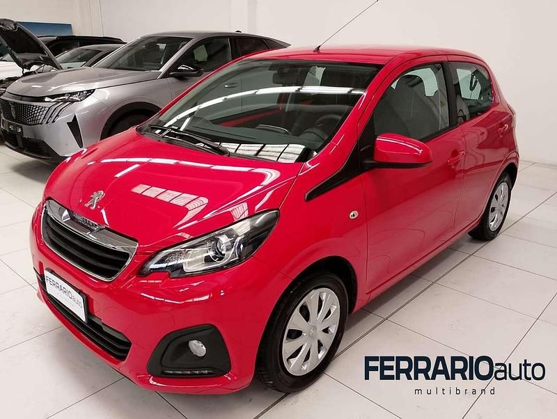 Usata Peugeot 108 Active 69 CV (50 kW) 2018 Rosso Utilitaria