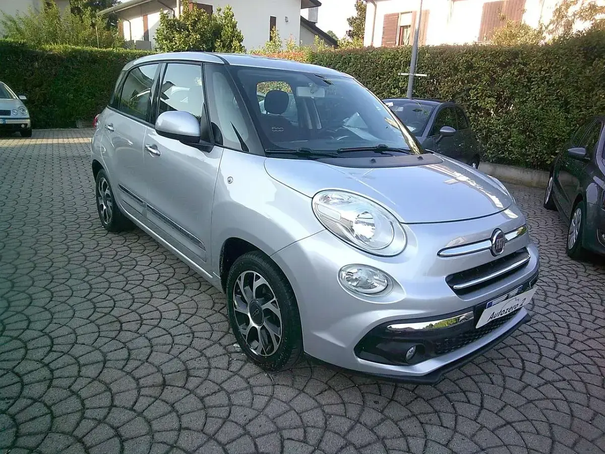 Usata Fiat 500L Mirror 95 CV (69 kW) 2018 Argento Monovolume