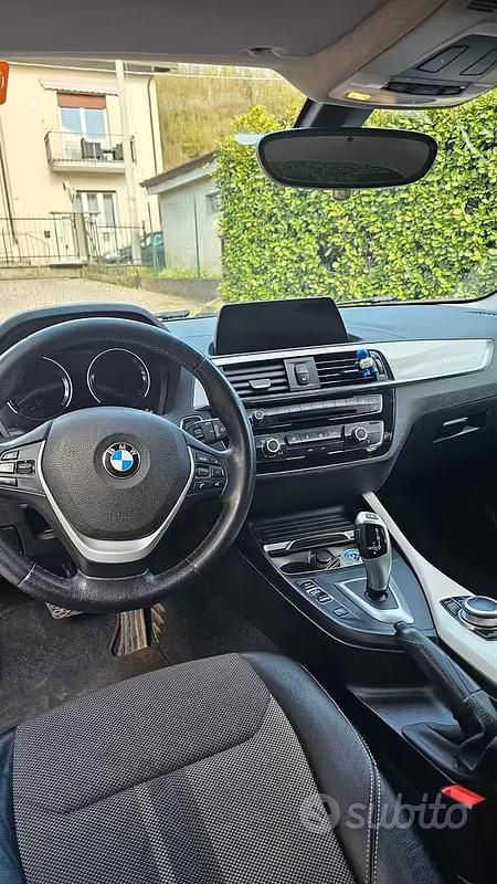 Usata BMW 116 2019 Nero Utilitaria