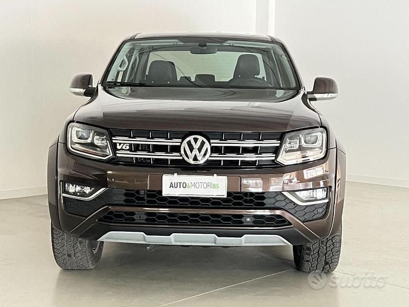 Usata VW Amarok Highline 258 CV (189 kW) 2020 Marrone Pick-up