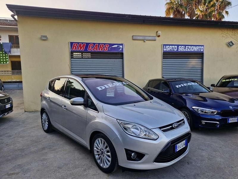 Grigio Usata 2011 Ford C-MAX Titanium Monovolume | 5300 € (Buon prezzo) - Immagine 1/4