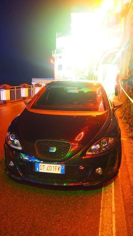 Usata Seat Leon FR 170 CV (125 kW) 2008 Nero Berlina
