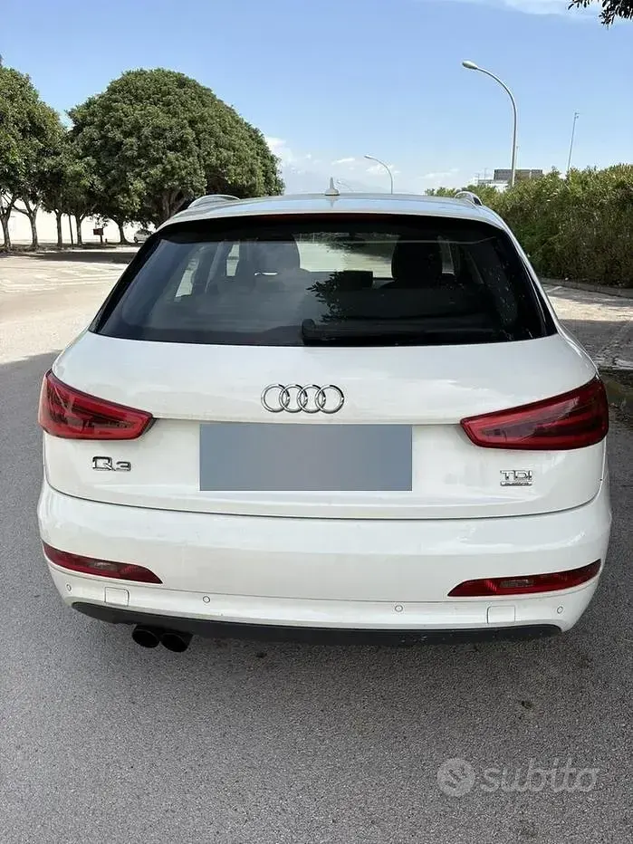 Usata Audi Q3 S-Line 177 CV (130 kW) 2012 Bianco SUV