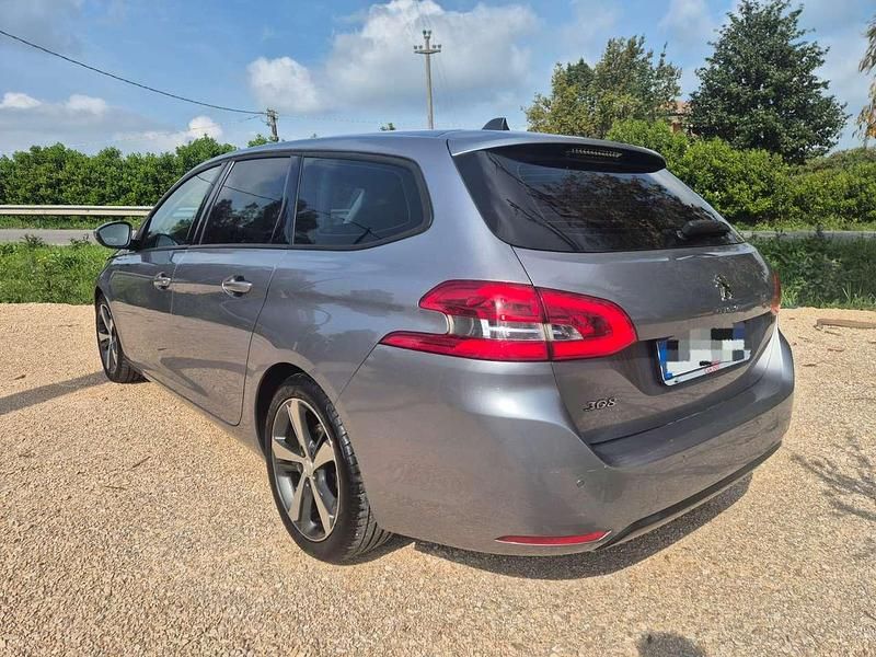 Usata Peugeot 308 GT-line 120 CV (88 kW) 2017 Grigio Station wagon