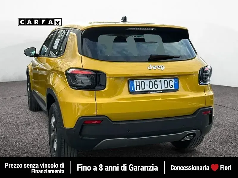 Nuova Jeep Avenger Longitude 101 CV (74 kW) 2026 Giallo SUV