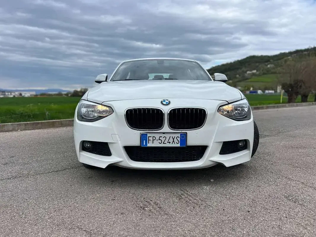 Usata BMW 116 M Sport 116 CV (85 kW) 2014 Bianco Utilitaria
