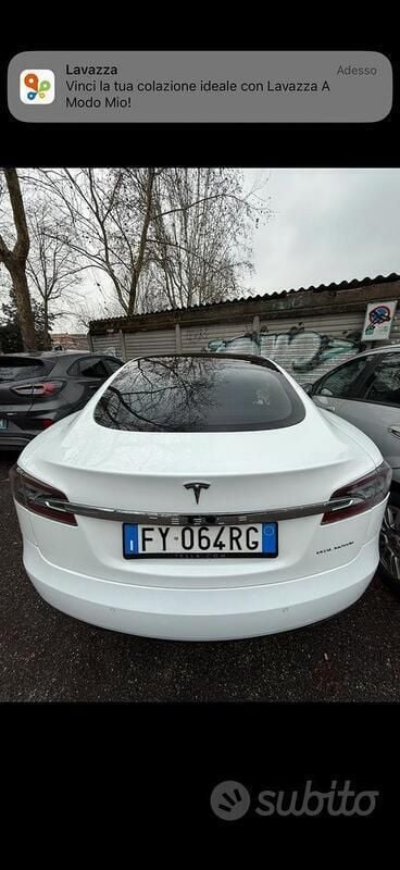 Usata Tesla Model S 231 kW (315 CV) 2019 Bianco Utilitaria