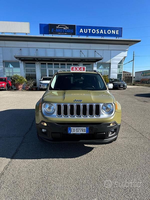 Usata Jeep Renegade Limited 140 CV (102 kW) 2015 Verde SUV