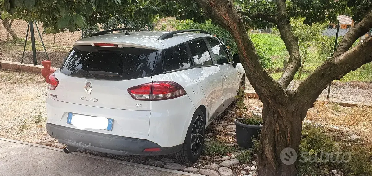 Usata Renault Clio 75 CV (55 kW) 2014 Bianco Station wagon