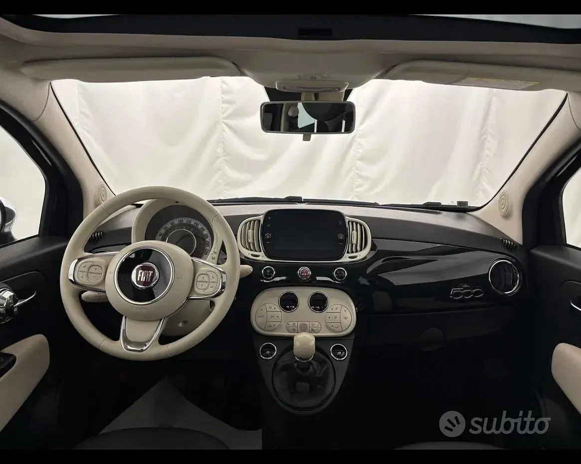 Usata Fiat 500 Dolcevita 70 CV (51 kW) 2022 Nero Berlina