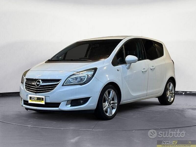Bianco Usata 2016 Opel Meriva Design Edition Monovolume | 7500 € (Cara) - Immagine 1/4