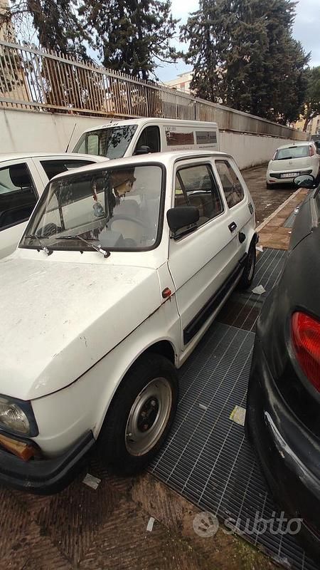 Usata Fiat 126 1983 Bianco Utilitaria