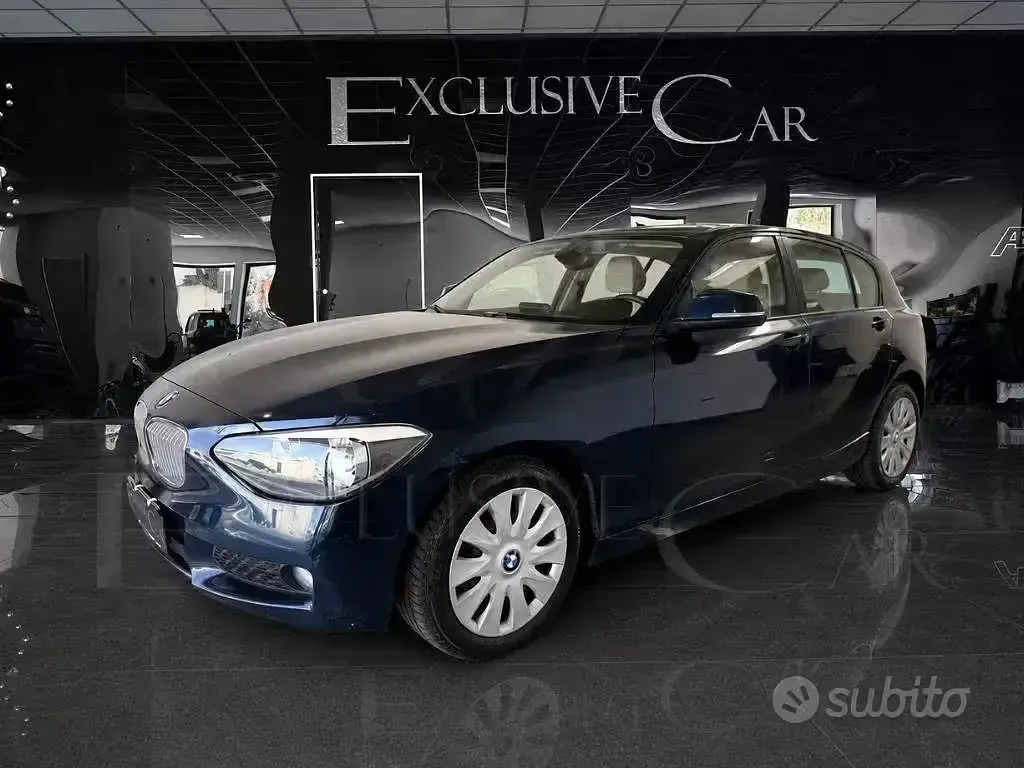 Usata BMW 118 Efficient Dynamics 143 CV (105 kW) 2012 Verde Utilitaria