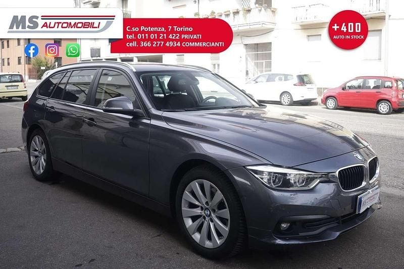 Grigio scuro Usata 2017 BMW 320 Luxury Line Station wagon | 9900 € (Buon prezzo) - Immagine 1/4