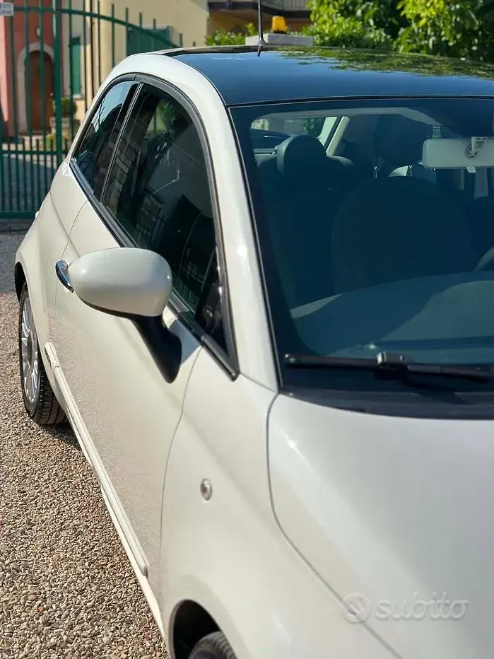 Usata Fiat 500 Lounge 69 CV (50 kW) 2014 Bianco Berlina