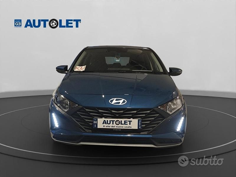 Nuova Hyundai i20 2025 Blu Berlina