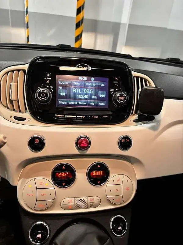 Usata Fiat 500C Lounge 69 CV (50 kW) 2019 Bianco Cabrio