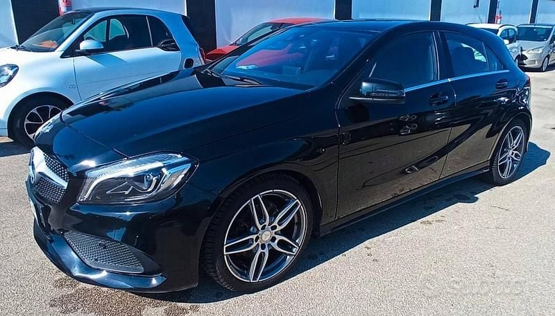 Usata Mercedes A200 AMG 136 CV (100 kW) 2016 Nero Berlina