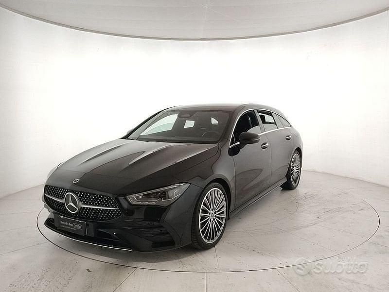 Usata Mercedes CLA200 Shooting Brake Advanced Plus 150 CV (110 kW) 2024 Nero Station wagon