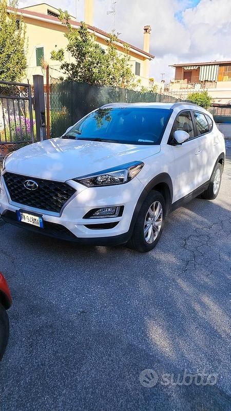 Usata Hyundai Tucson 132 CV (97 kW) 2019 Bianco SUV