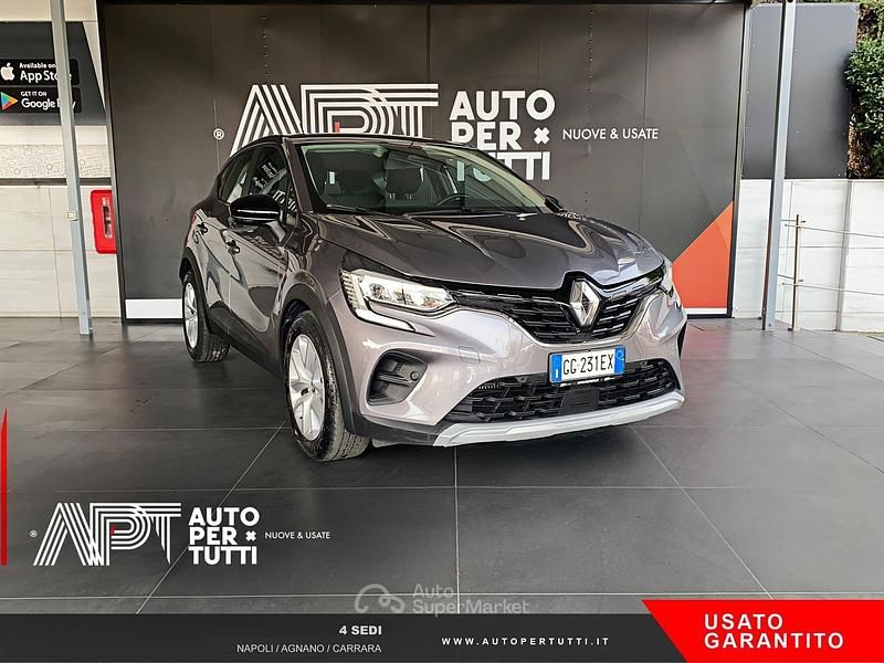 Usata Renault Captur Intens 91 CV (66 kW) 2021 Grigio scuro SUV