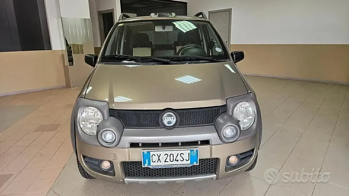 Usata Fiat Panda 4x4 69 CV (50 kW) 2005 Marrone Utilitaria