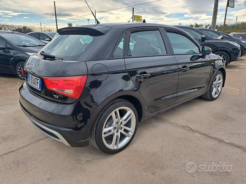 Usata Audi A1 S-Line 90 CV (66 kW) 2014 Nero Utilitaria