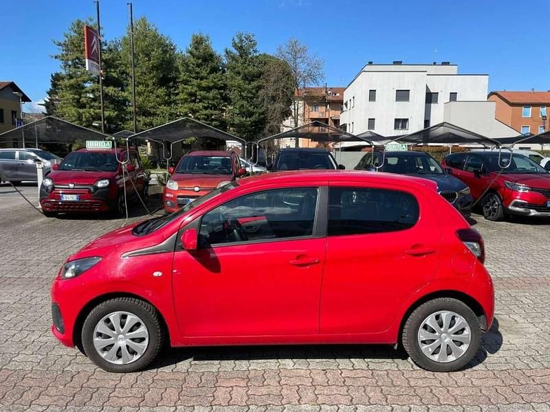 Usata Peugeot 108 Active 69 CV (50 kW) 2017 Rosso Utilitaria