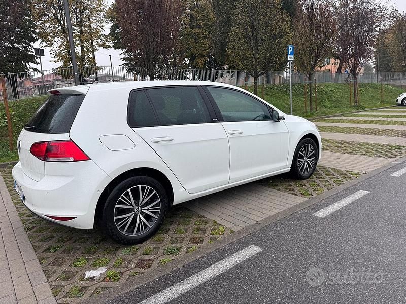 Usata VW Golf VII Highline 150 CV (110 kW) 2016 Bianco Berlina