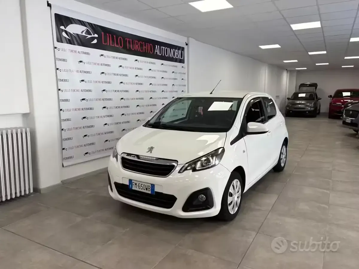 Usata Peugeot 108 Access 69 CV (50 kW) 2017 Bianco Berlina
