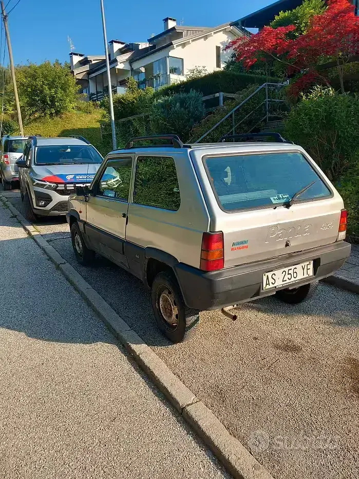 Usata Fiat Panda 4x4 Club 54 CV (39 kW) 1997 Grigio Utilitaria