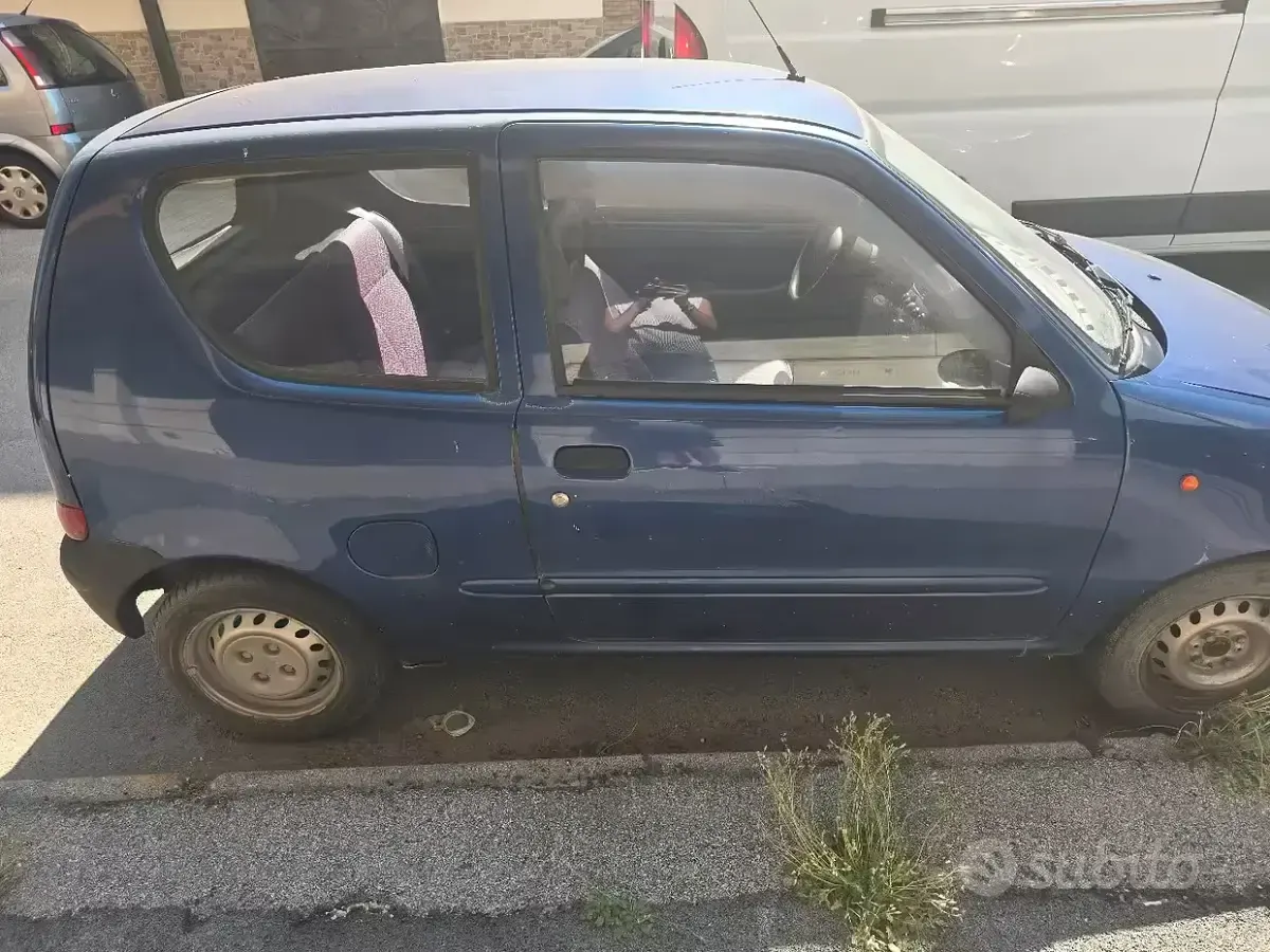 Usata Fiat Seicento 39 CV (28 kW) 1999 Bluazzurro Utilitaria
