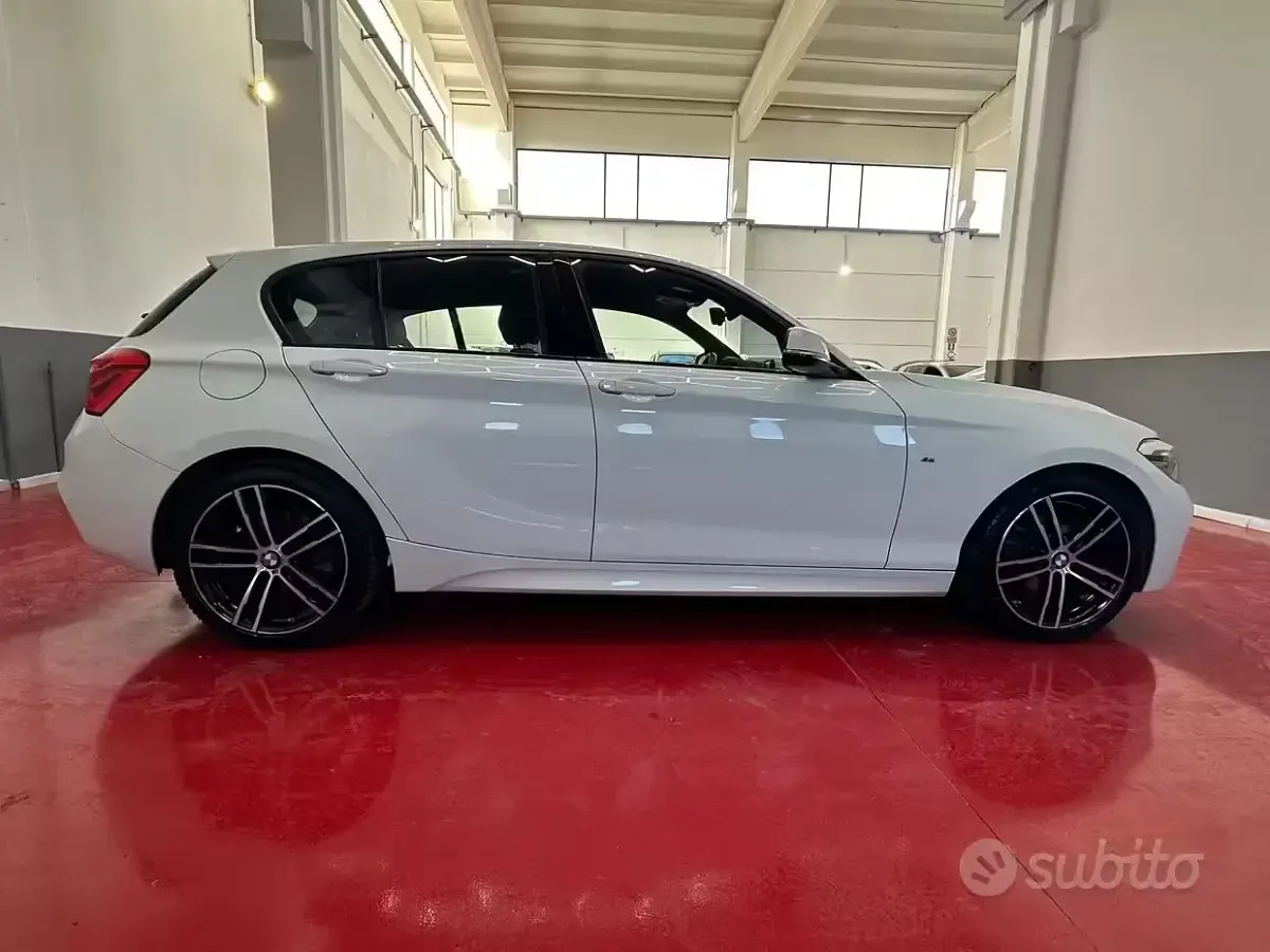 Usata BMW 116 M Sport 109 CV (80 kW) 2018 Bianco Utilitaria