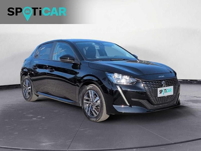 Usata Peugeot 208 Active 75 CV (55 kW) 2023 Nero Utilitaria
