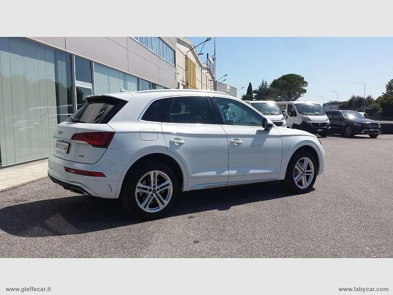 Usata Audi Q5 S-line plus 204 CV (150 kW) 2021 Bianco SUV