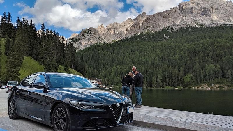 Usata Alfa Romeo Giulia Super 150 CV (110 kW) 2017 Nero Berlina