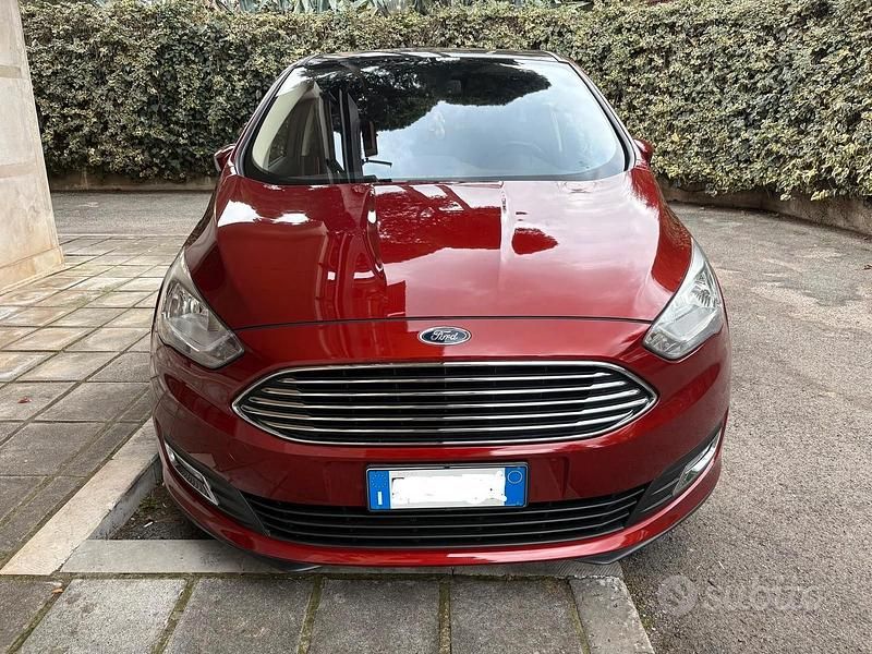 Usata Ford C-MAX 120 CV (88 kW) 2015 Rosso Monovolume