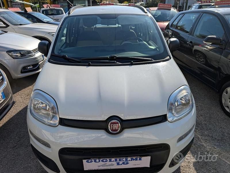 Usata Fiat Panda Easy 69 CV (50 kW) 2014 Bianco Utilitaria