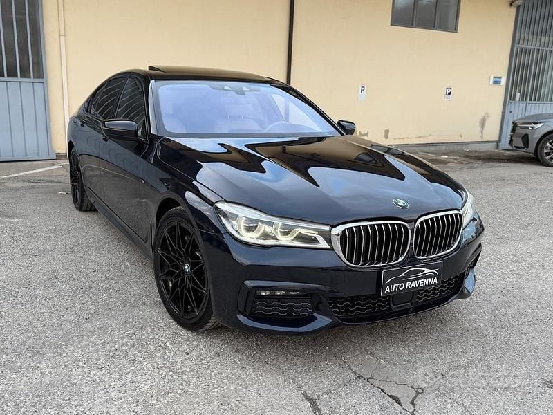 Usata BMW 730L M Sport 265 CV (194 kW) 2019 Nero Berlina