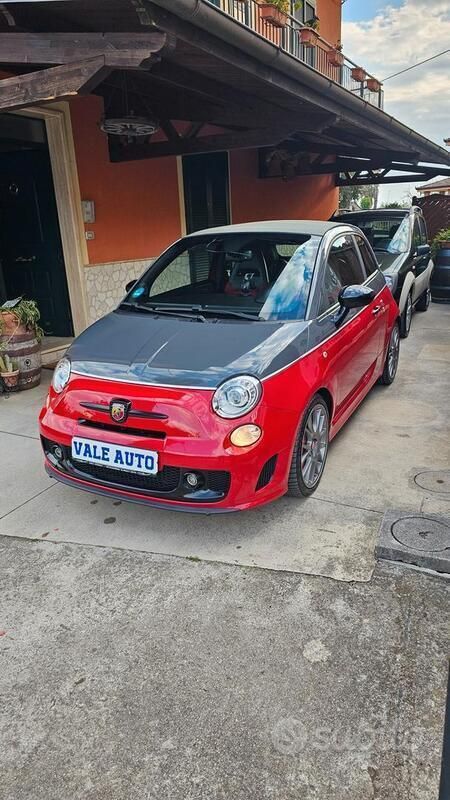 Usata Fiat 500 Abarth 180 CV (132 kW) 2016 Rosso Cabrio