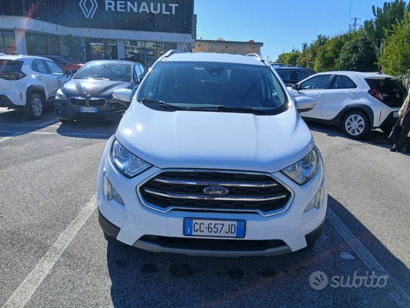 Bianco Usata 2020 Ford Ecosport Sport SUV | 12.000 € (Buon prezzo) - Immagine 1/4