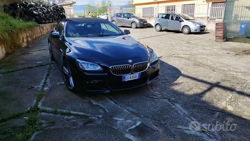 Nero Usata 2014 BMW 640 Cabriolet M Sport Cabrio | 31.500 € - Immagine 1/4