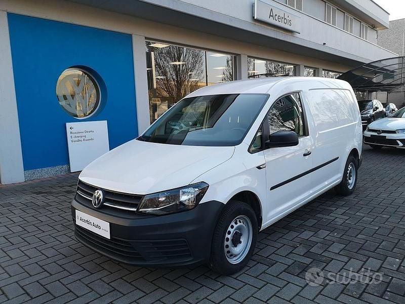 Usata VW Caddy 102 CV (75 kW) 2019 Bianco Monovolume
