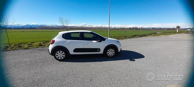 Usata Citroën C3 75 CV (55 kW) 2018 Bianco Utilitaria
