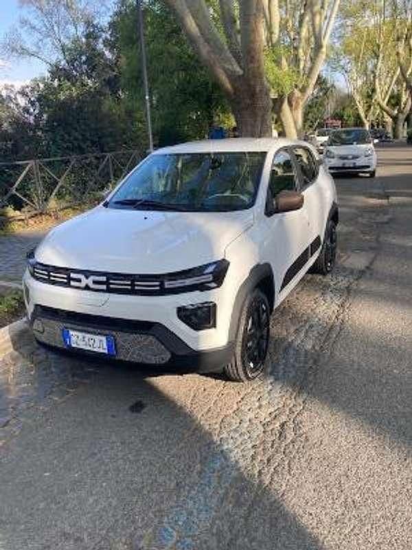 Begagnad Dacia Spring Expression 19 kW (26 HK) 2025 Vit Halvkombi