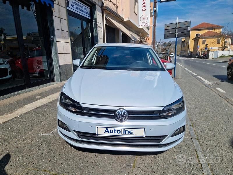 Usata VW Polo 95 CV (69 kW) 2019 Grigio Utilitaria
