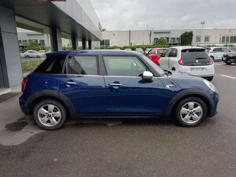 Usata Mini One D 95 CV (69 kW) 2015 Blu/azzurro Utilitaria