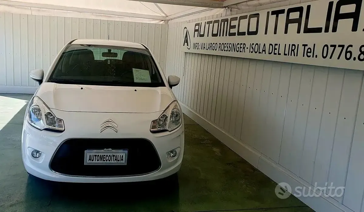 Usata Citroën C3 60 CV (44 kW) 2012 Bianco Berlina