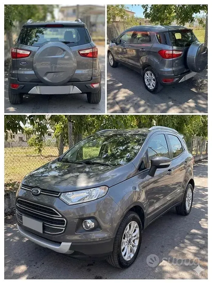 Usata Ford Ecosport Titanium 90 CV (66 kW) 2015 Grigio SUV